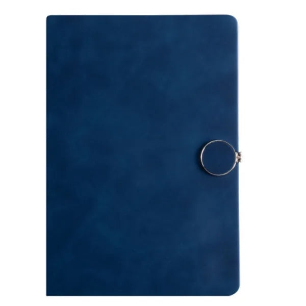 Magnetic Buckle Leather Hardcover Notebook A5 Personal Diary