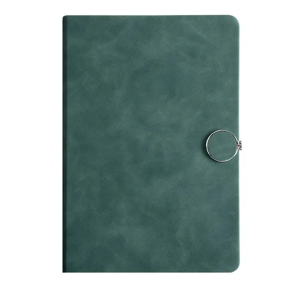 Magnetic Buckle Leather Hardcover Notebook A5 Personal Diary