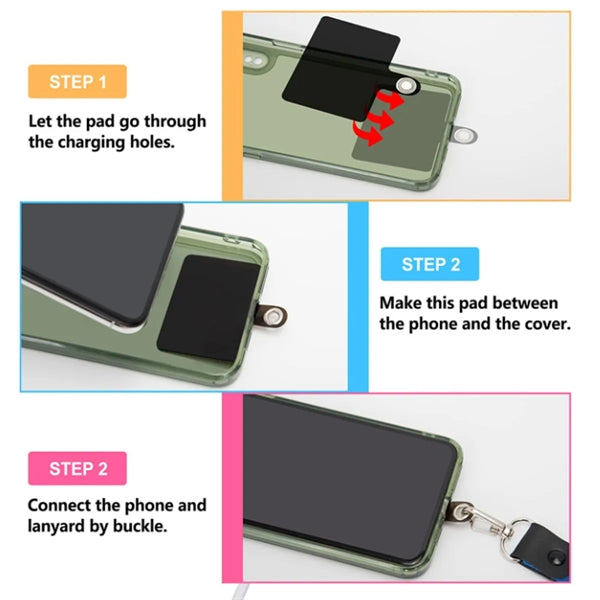 Adjustable Spacer Universal Phone Case Lanyard