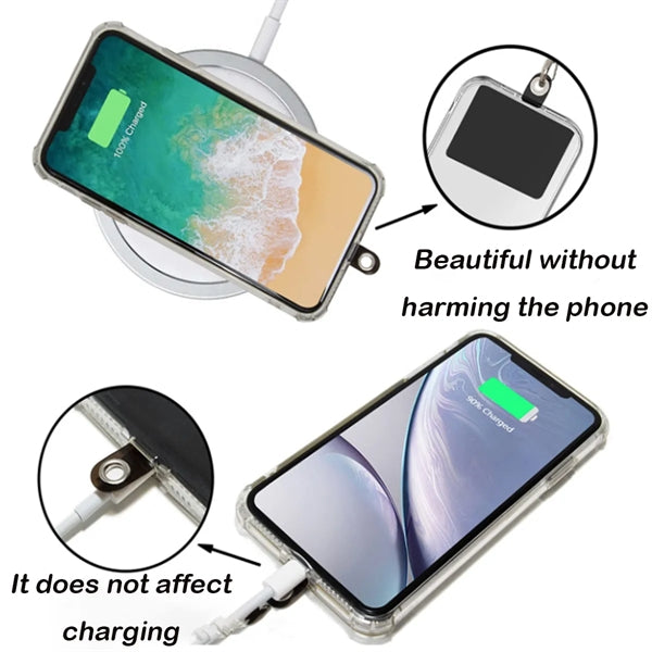 Adjustable Spacer Universal Phone Case Lanyard