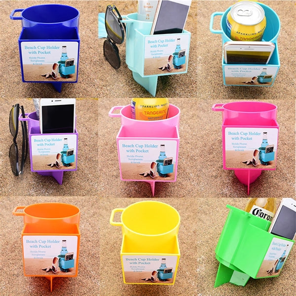 Multi-Functional Sand Cup Holder