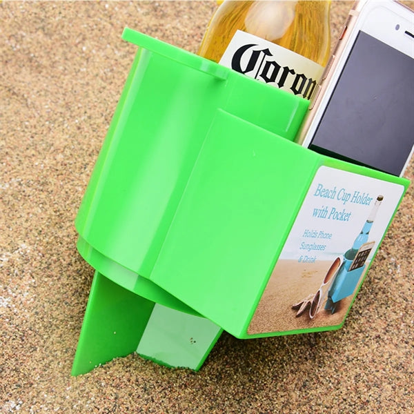 Multi-Functional Sand Cup Holder