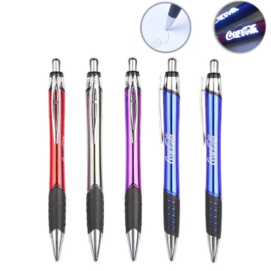 Metal Ballpoint Pens With Illuminated