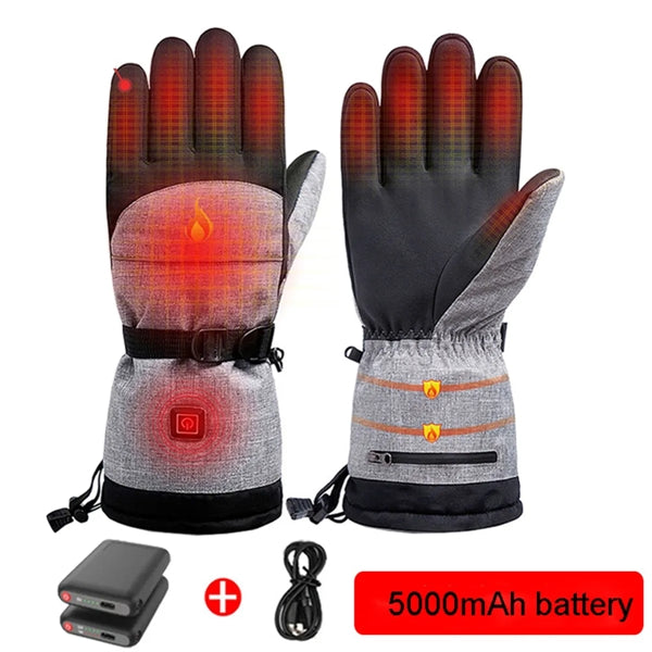 Heated Gloves for Men Women