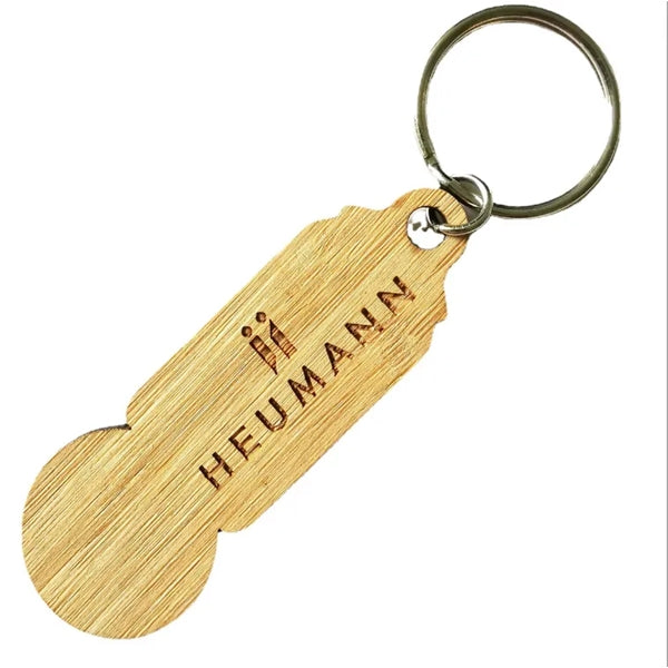 Wooden Token Keychain