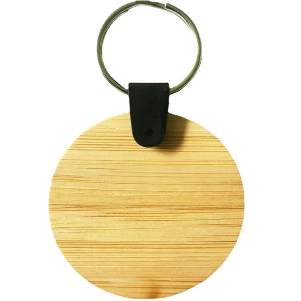 Wooden Token Keychain