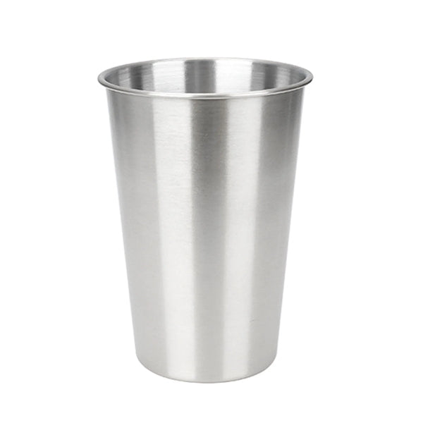 16 oz Single Layer Stainless Steel Pint Cup