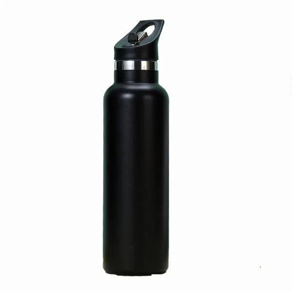 20 Oz. Vacuum Insulated Water Bottle w/Straw Lid