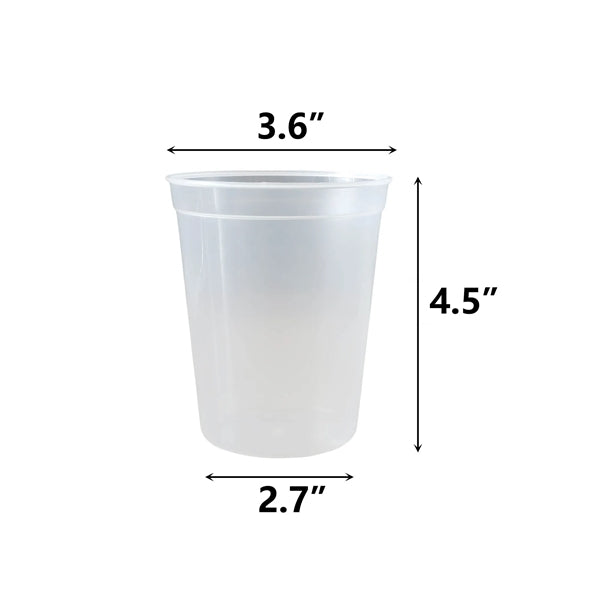 Plastic 16oz Party Stadium Cups