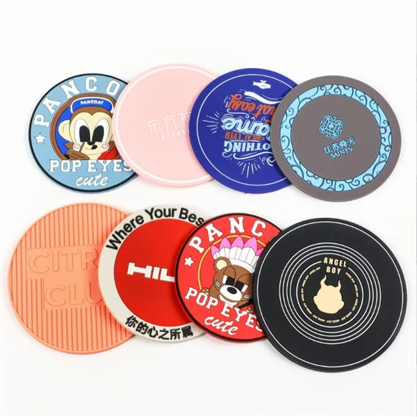 Silicone Gripper Pads Non-Slip Jar Opener Round Coaster
