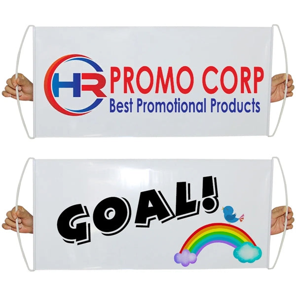 Retractable Banner Hand Flag