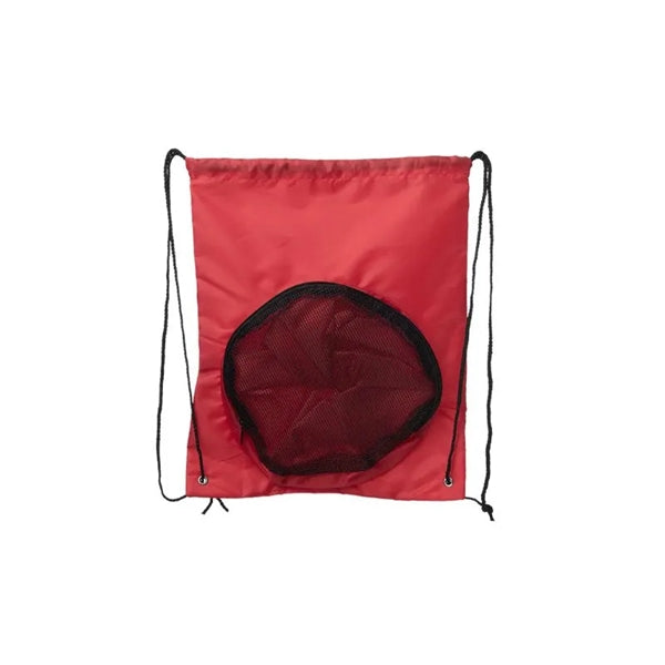 Ball Carrying Mesh Drawstring Sports Pack