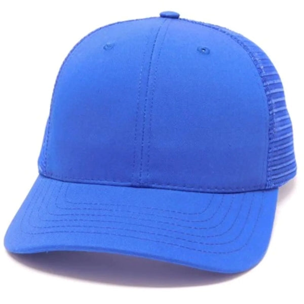 True American Made 6-Panel Matching Mesh Trucker Cap