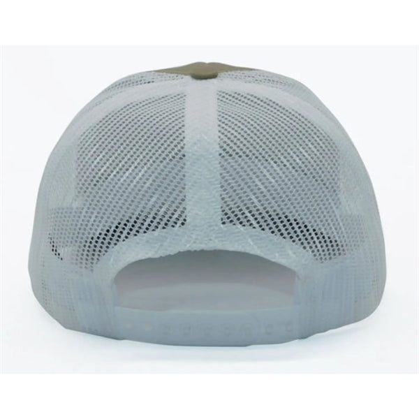 True American Made 6-Panel White Mesh Trucker Cap