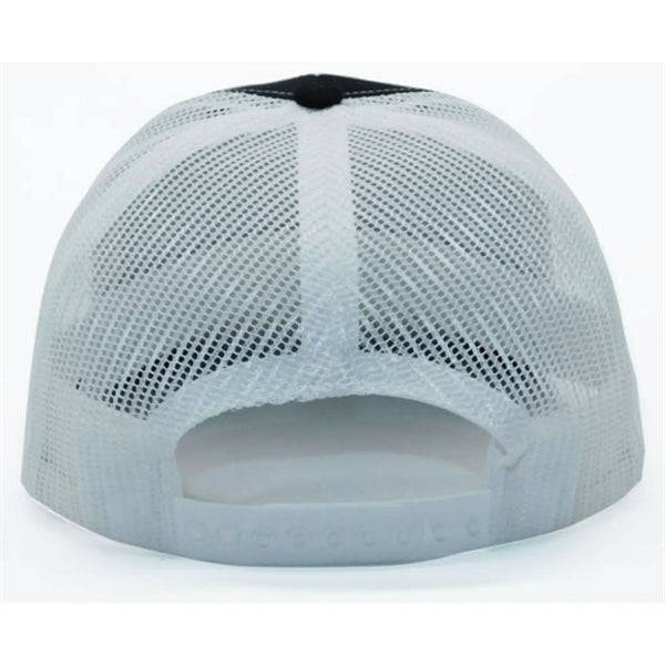 True American Made 6-Panel White Mesh Trucker Cap