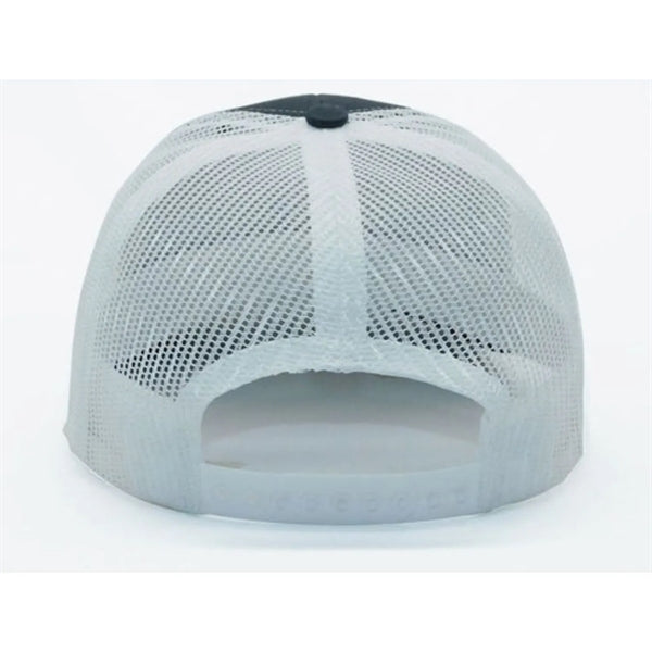 True American Made 6-Panel White Mesh Trucker Cap