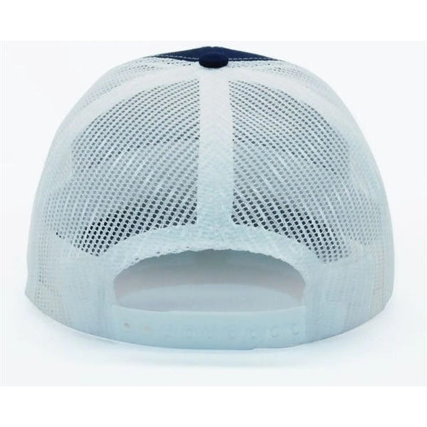 True American Made 6-Panel White Mesh Trucker Cap