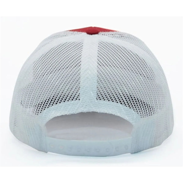 True American Made 6-Panel White Mesh Trucker Cap