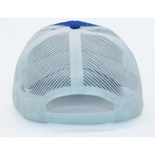 True American Made 6-Panel White Mesh Trucker Cap