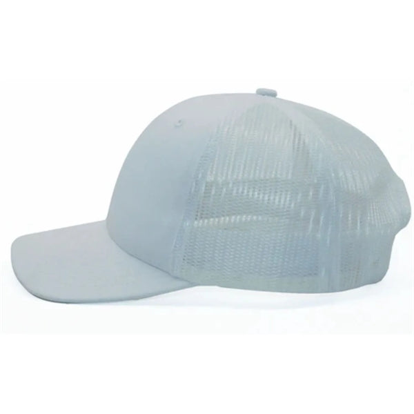 True American Made 6-Panel White Mesh Trucker Cap