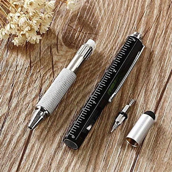Metal Ballpoint Pen With Versatile Functions