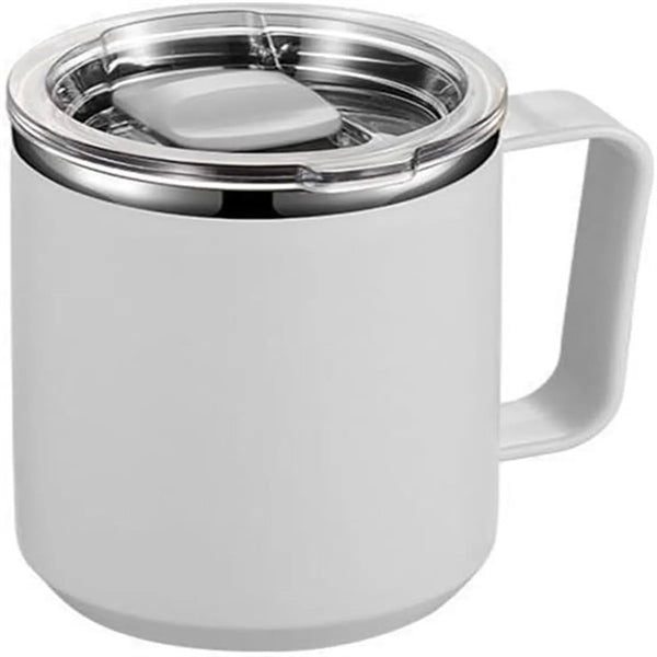 Stainless Steel Vacuum Insulated Coffee Mug With Handle