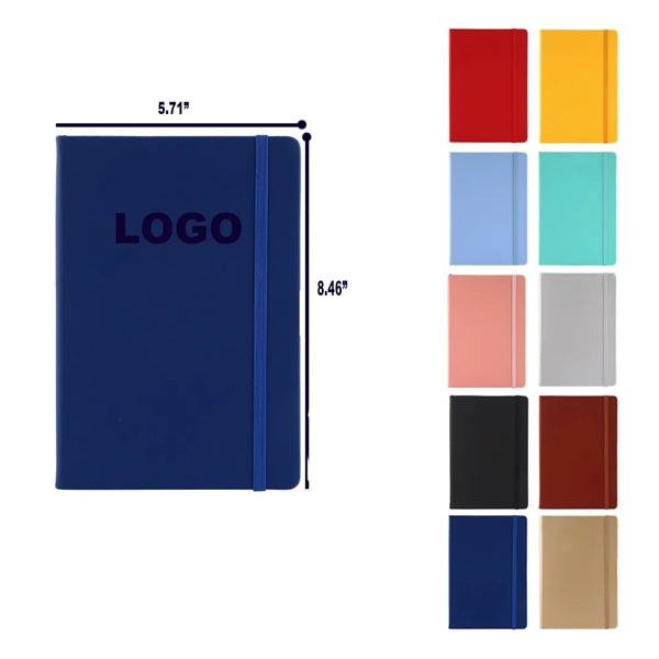 Soft Premium PU Leather Notebook With Pen