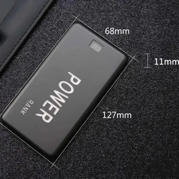 5000mAh Power Bank Kit with 3 in 1 Cable (Lightup Logo)
