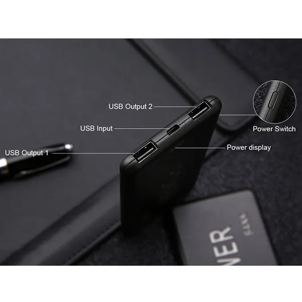 Light-Up Your Logo Power Bank & 3 in 1 Charging Cable