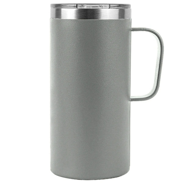 20 oz. Stainless Steel Vacuum Travel Mug With Handle
