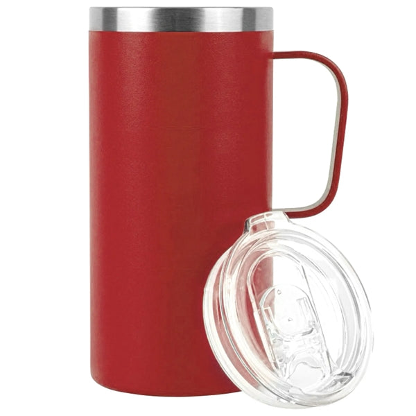 20 oz. Stainless Steel Vacuum Travel Mug With Handle