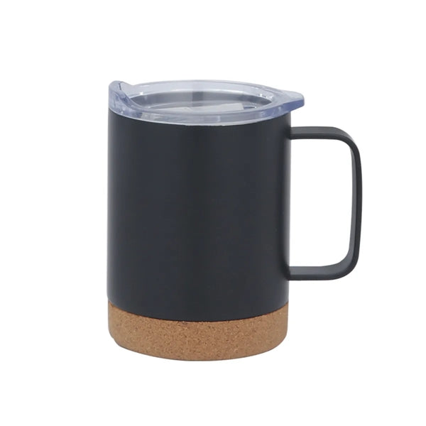 12Oz Stainless Steel Tumbler With Cork Bottom
