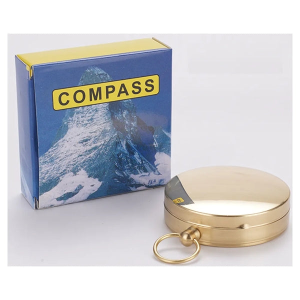 Portable Copper Compass Navigation