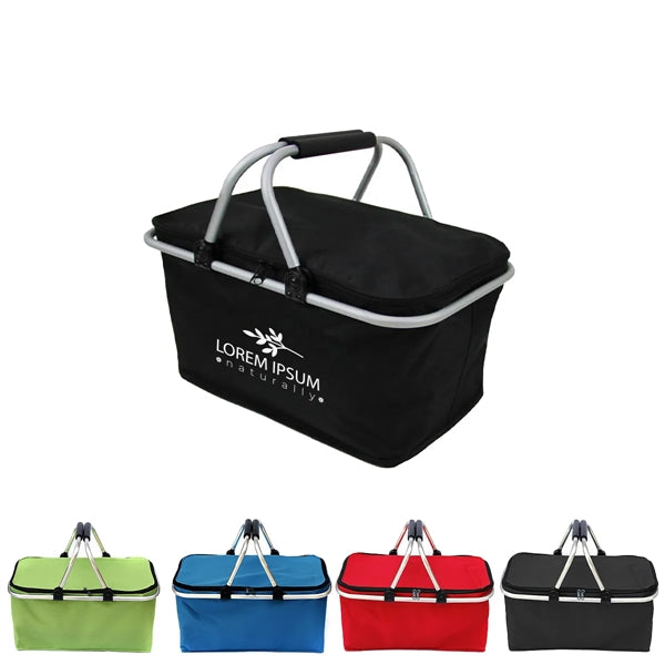 Foldable Picnic Cooler Basket