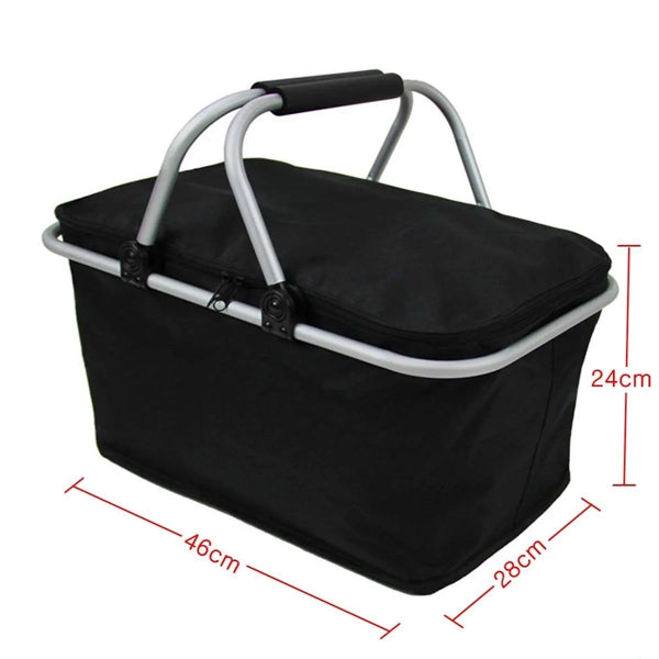 Foldable Picnic Cooler Basket