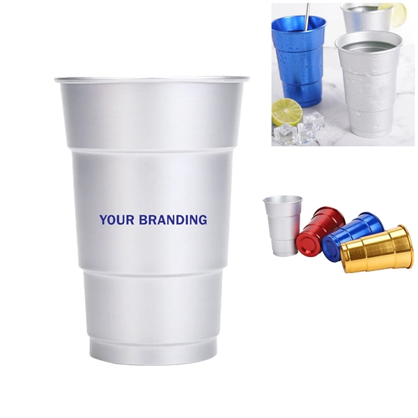 16 oz Aluminum Drinking Cup