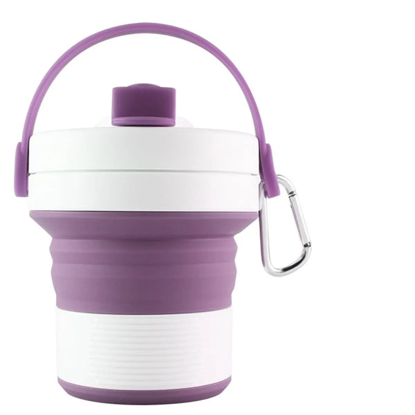 Silicone Water Cup With Lid