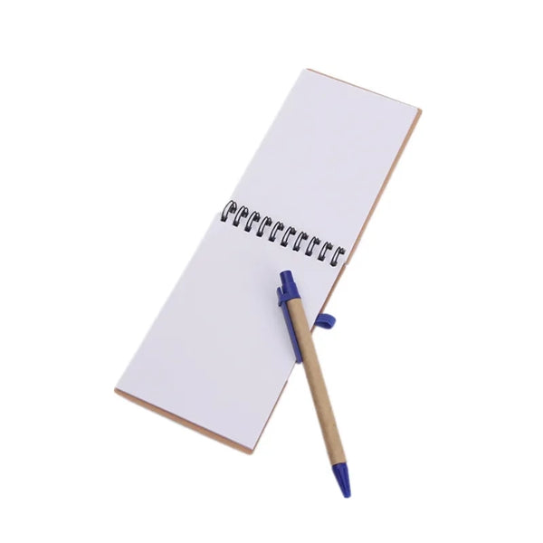 Ring Memo Notepad with 70 Ruled Sheets