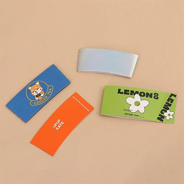 One-off Corrugated Paper Cup Set Advertising Printing Custom