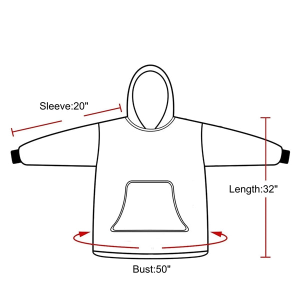 Kids Hoodie Blanket