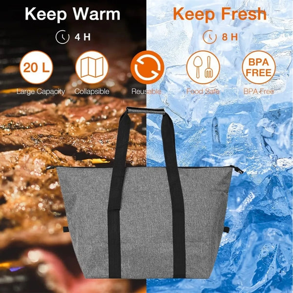 Large Foldable Cooler Bag