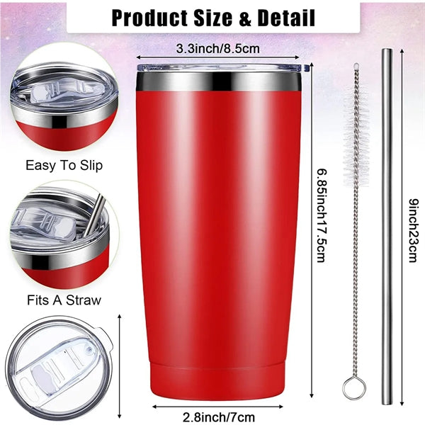 20 Oz Stainless Steel Tumbler