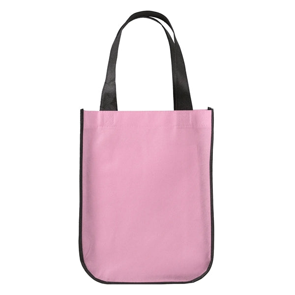 Curved Bottom Tote Bag - 4 1/2" x 9" x 12"