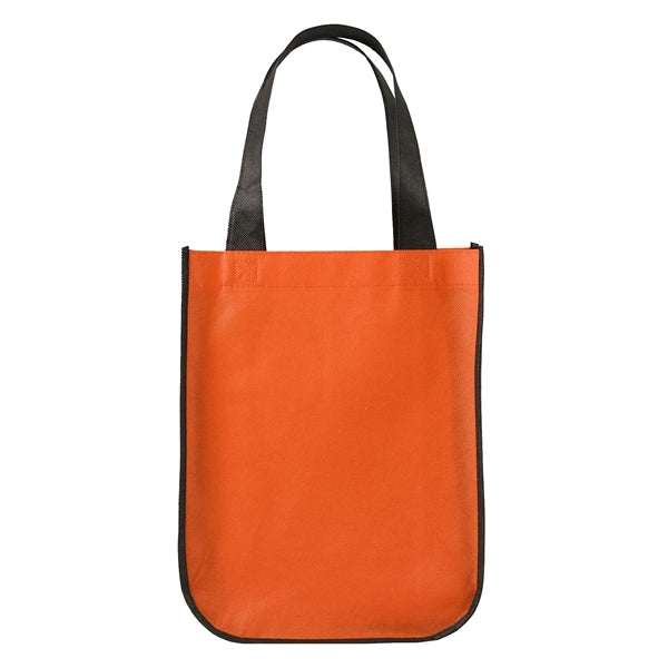 Curved Bottom Tote Bag - 4 1/2" x 9" x 12"
