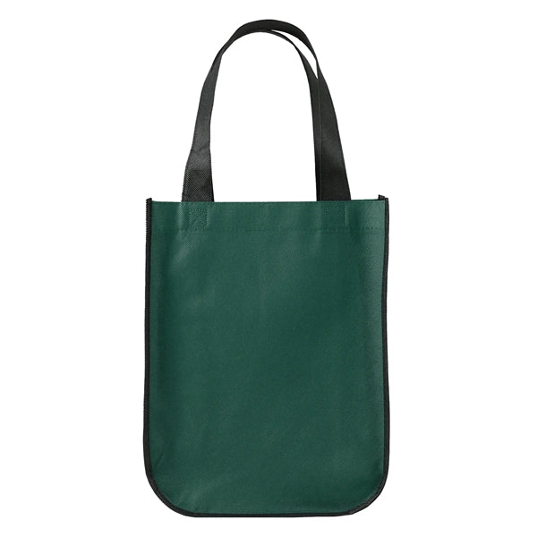 Curved Bottom Tote Bag - 4 1/2" x 9" x 12"