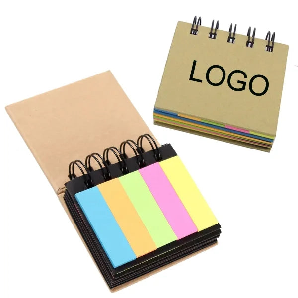 Mini Spiral Sticky Notes & Flags