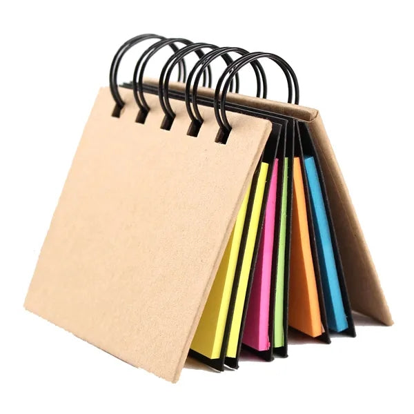 Mini Spiral Sticky Notes & Flags