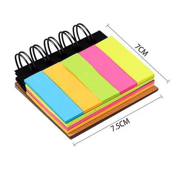 Mini Spiral Sticky Notes & Flags