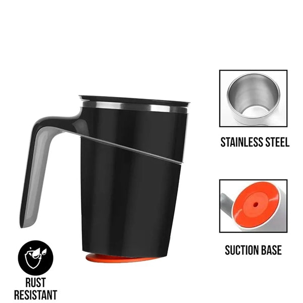 16Oz Stainless Steel Suction Mug