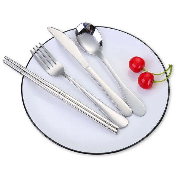 Stainless Steel Travel Four Sets